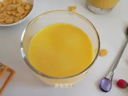 Pumpkin lily milk soup