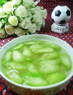 Shrimp melon soup