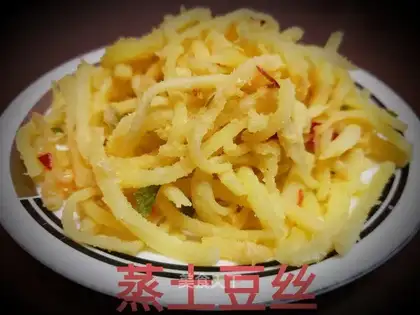Steam potatoes