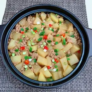 Potato meat
