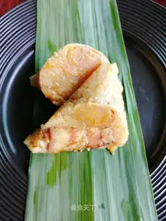 The salted egg and a yellow sling
