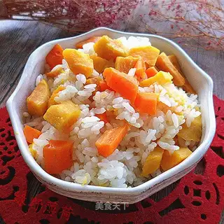 Carrots, sweet rice