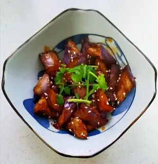 Sugar and eggplant