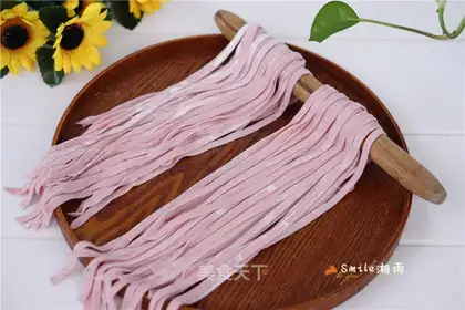 Homemade dragon noodles
