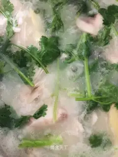 Fresh fish porridge