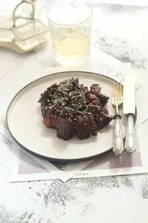 Japanese honey garlic beef
