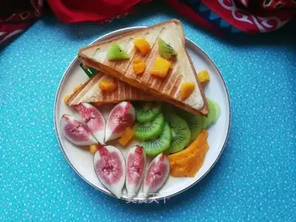 Mango ham cheese sandwich