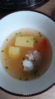 Tomato potato steak soup
