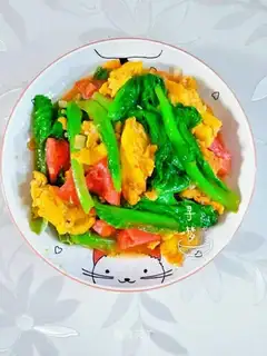 Potato fried eggs
