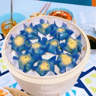 Blue crystal steam
