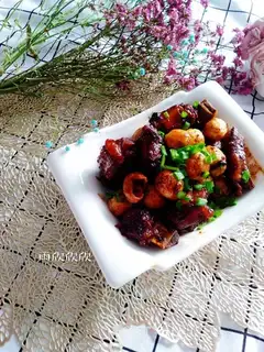 Tiger-skinned quail egg rib