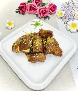 Red burn ribs