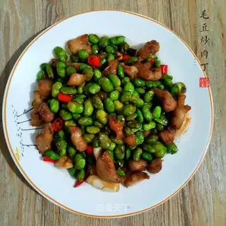 Bean fried meat