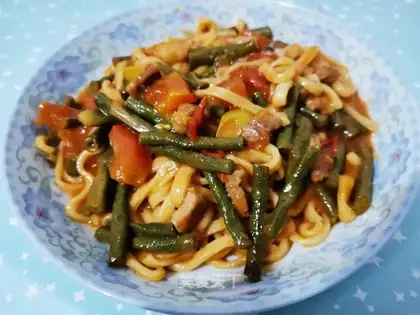 Tomato bean noodle