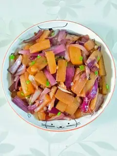 Onions make carrots