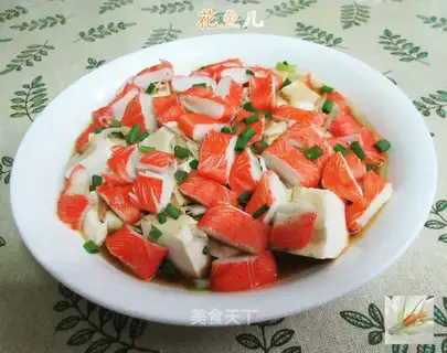 Crab sticks, tofu