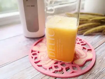 Orange milk for pecan