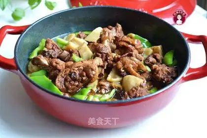 A beer and duck stew