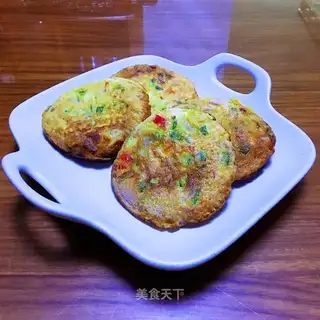 Onion eggcake