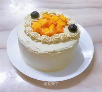 Chestnut cream cake