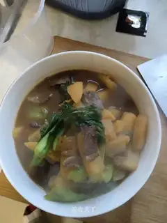 Beef stew potato butter