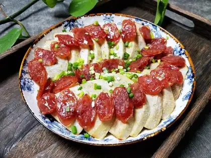 Weenie steamed potatoes