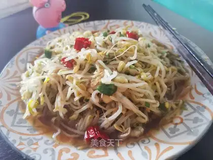 Cold bean sprouts