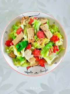 Sour chicken tofu