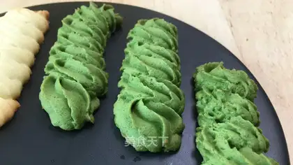Double butter cookies