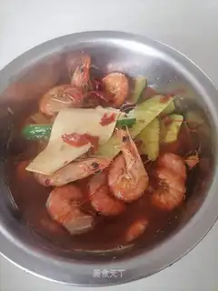 Boiled shrimp