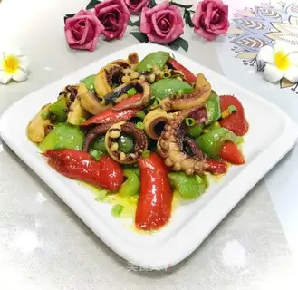 Soy sauce, octopus