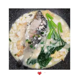 Tofu fish soup