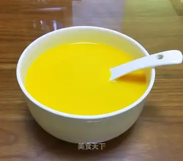 Pumpkin corn paste