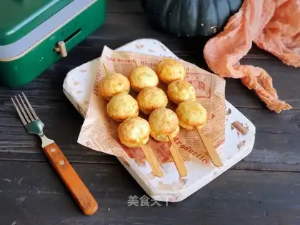 Fresh pumpkin balls