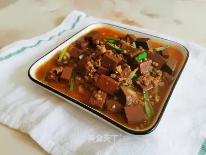 Duck blood