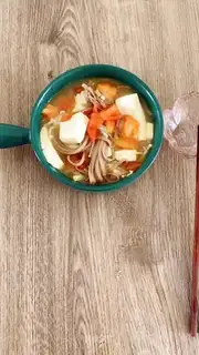 I'll cut the ketchup tofu