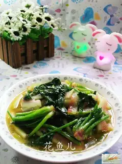 Watermelon, spinach