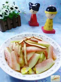 Scrambled watermelon