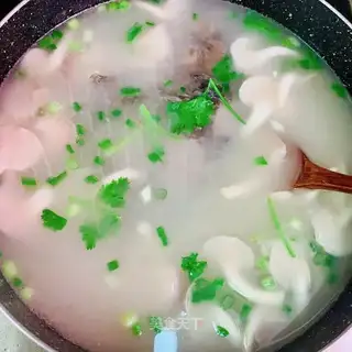 Frozen fish soup