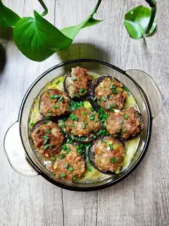 A mushroom stew