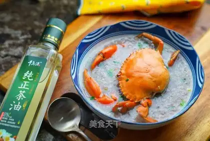 Crab congee