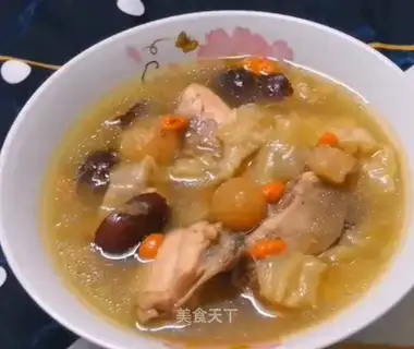 Powdered chicken soup