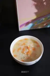 Carrot, thin porridge