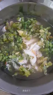Night fragrance egg soup