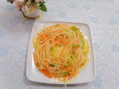 Clear the potatoes