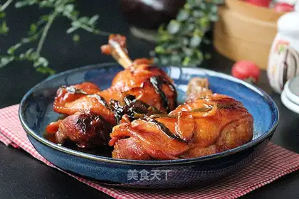 Honey and chicken legs