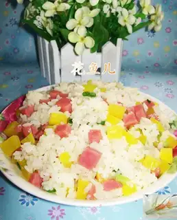 Big radish fried rice