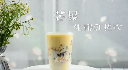 Mango's got coconut milk