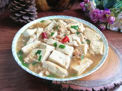 Homemade tofu