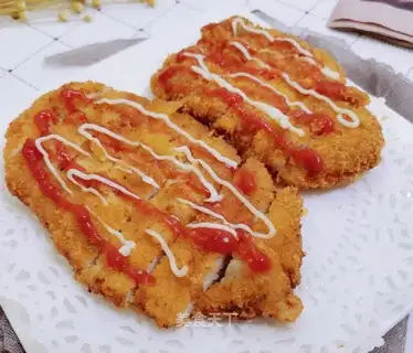 Fried chicken steak